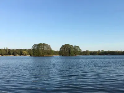 Naturlandschaft in der Nähe des Ferienhauses