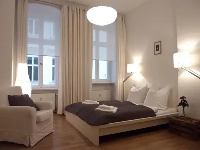 Ein Bett oder Betten in einem Zimmer der Unterkunft apartment25
