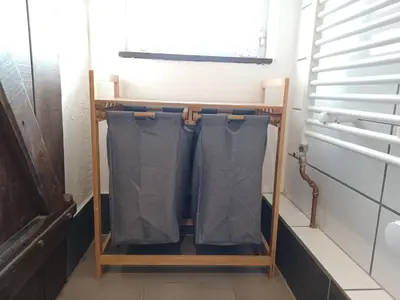 Grundriss der Unterkunft Kleine Galerie Apartment für 3 mit Küche Kamin Netflix Parken und Hofladen