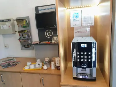 Kaffee-/Teezubehör in der Unterkunft T3 Budget Berlin Hennigsdorf