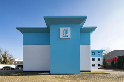 Das Gebäude in dem sich das Hotel befindet