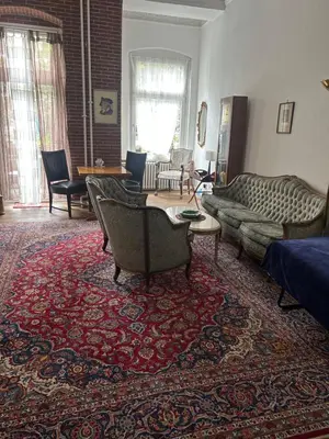 Ein Sitzbereich in der Unterkunft Kant