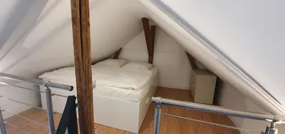Ein Bett oder Betten in einem Zimmer der Unterkunft Altstadtapartments Werder