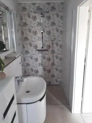 Ein Badezimmer in der Unterkunft Ferienwohnung Arthur