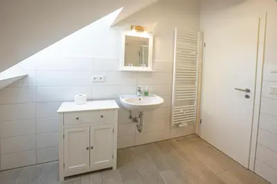 Ein Badezimmer in der Unterkunft Hirtenhaus 28b Obergeschoss