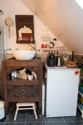 Küche/Küchenzeile in der Unterkunft Berlin entspannt geniessen