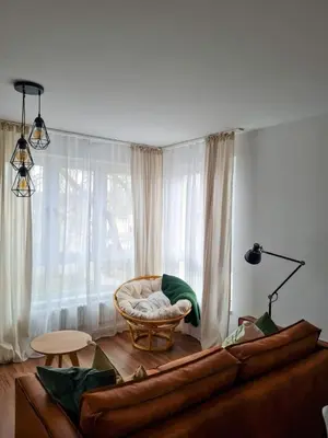 Ein Sitzbereich in der Unterkunft Ferienwohnung Maja-Katharina