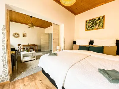Ein Bett oder Betten in einem Zimmer der Unterkunft BetterBeds Brandenburg
