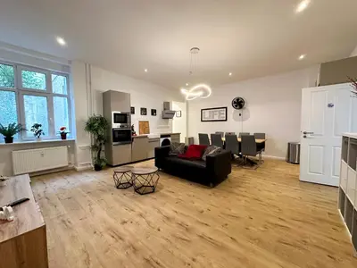 Küche/Küchenzeile in der Unterkunft fairAPART 4 rooms apartment in heart of Berlin