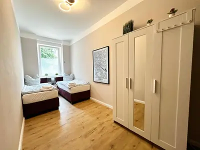 Ein Bett oder Betten in einem Zimmer der Unterkunft fairAPART 4 rooms apartment in heart of Berlin