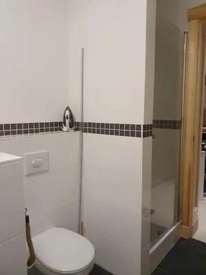Ein Badezimmer in der Unterkunft Ferienwohnung Lindenblick
