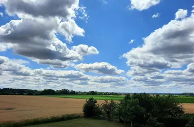 Naturlandschaft in der Nähe der Ferienwohnung