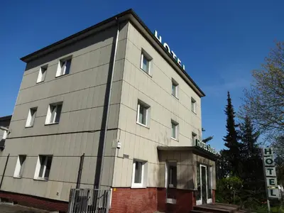 Das Gebäude in dem sich das Hotel befindet