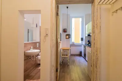 Ein Badezimmer in der Unterkunft Urban Comic Kreuzberg