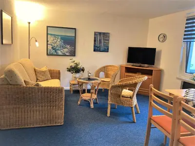 TV/Unterhaltungsangebot in der Unterkunft Ferienhaus am See