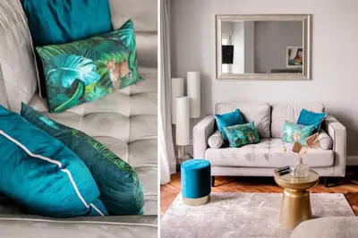 Ein Sitzbereich in der Unterkunft Arbio I Design Apart in Charlottenburg Berlin