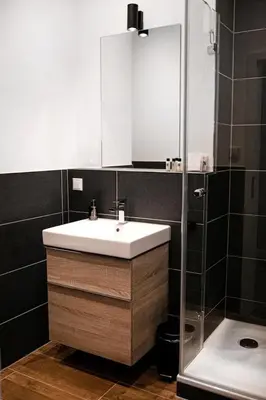 Ein Badezimmer in der Unterkunft Arbio I Design Apart in Charlottenburg Berlin