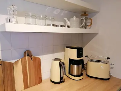 Küche/Küchenzeile in der Unterkunft Loft 