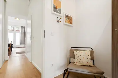 Ein Sitzbereich in der Unterkunft Arbio I Lux Apartment in Charlottenberg