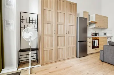 Küche/Küchenzeile in der Unterkunft Beautiful 1 Bedroom apartment in Charlottenburg