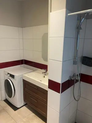 Ein Badezimmer in der Unterkunft Schöner Wohnen in Königs Wusterhausen bei Berlin 2