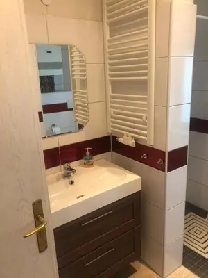 Ein Badezimmer in der Unterkunft Schöner Wohnen in Königs Wusterhausen bei Berlin 2