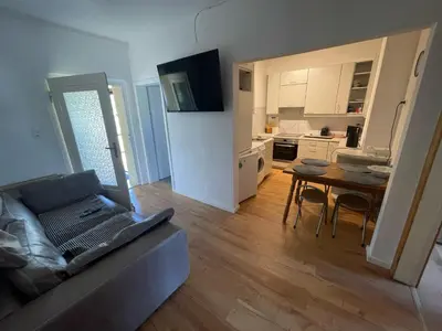 Küche/Küchenzeile in der Unterkunft Mounterenhaus - Zimmer in Finow Eberswalde