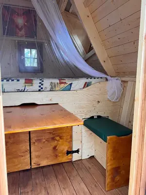 Grundriss der Unterkunft Märchenhütte- Campen am Wald und See
