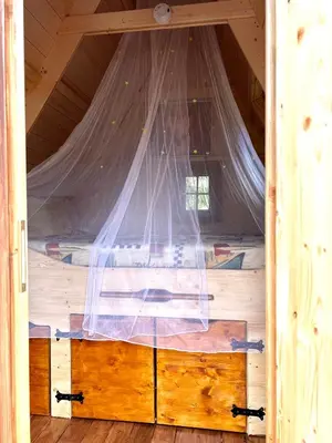Grundriss der Unterkunft Märchenhütte- Campen am Wald und See