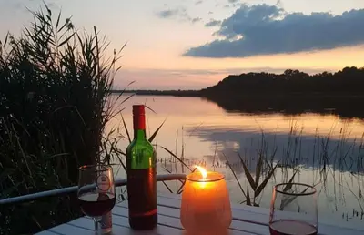 Naturlandschaft in der Nähe der Ferienwohnung