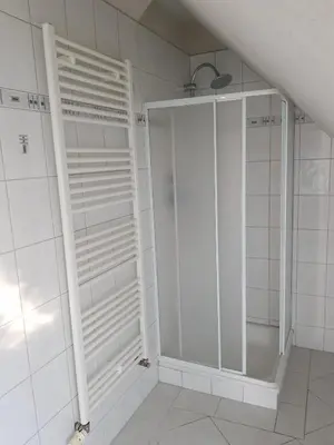 Ein Badezimmer in der Unterkunft Seeblick