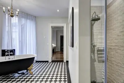 Ein Badezimmer in der Unterkunft Gorki Apartments