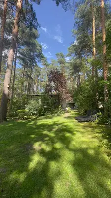 Ein Garten an der Unterkunft NEUES Ferienhaus 