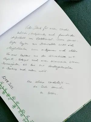 Grundriss der Unterkunft Ferienzimmer Waldzauber
