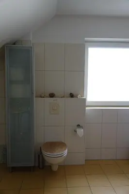 Ein Badezimmer in der Unterkunft Ferienwohnung Thuja