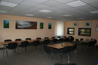Der Geschäftsbereich oder Konferenzraum in der Unterkunft Tauchbasis Stechlin