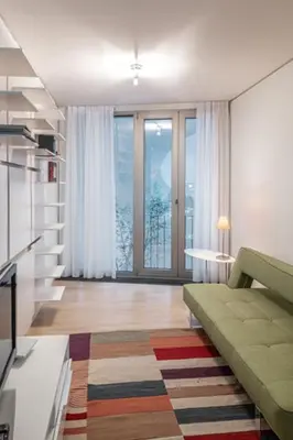 Ein Sitzbereich in der Unterkunft Luxury Apartment Berlin Mitte