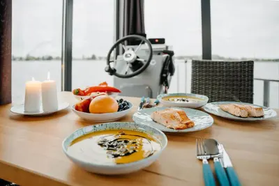 Essen in der Ferienwohnung oder in der Nähe