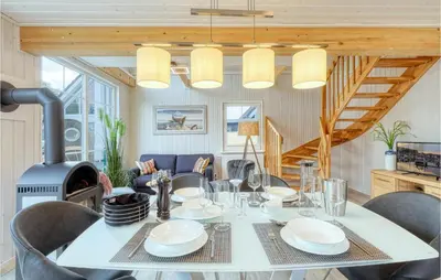 Ein Sitzbereich in der Unterkunft Stunning Home In Zerpenschleuse