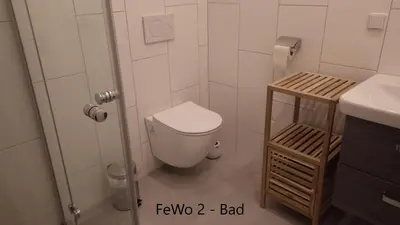 Ein Badezimmer in der Unterkunft Ferienwohnung Große / Werner