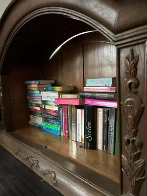 Die Bibliothek in der Ferienwohnung