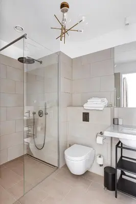 Ein Badezimmer in der Unterkunft Arbio I Luxury Apartments in East Side Gallery