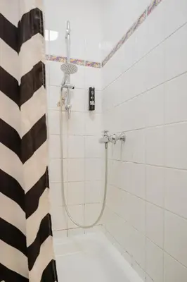 Ein Badezimmer in der Unterkunft Alte Feuerwache