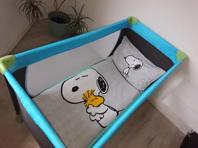 Ein Bett oder Betten in einem Zimmer der Unterkunft Ferienwohnung Dahme Berlin am Wasser