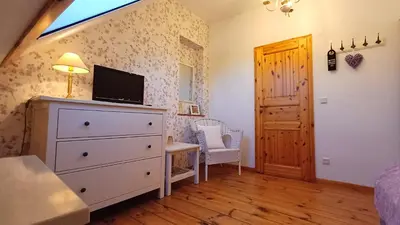 TV/Unterhaltungsangebot in der Unterkunft Ferienwohnung Steckelsdorf