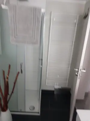 Ein Badezimmer in der Unterkunft Inselblüte 2