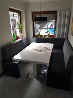 Ein Sitzbereich in der Unterkunft Inselblüte 2
