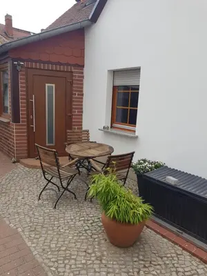 Ein Patio oder anderer Außenbereich in der Unterkunft Inselblüte 2