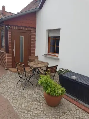 Ein Patio oder anderer Außenbereich in der Unterkunft Inselblüte 2