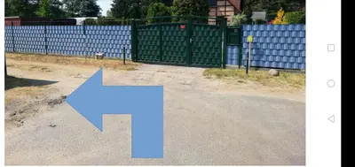 Grundriss der Unterkunft Bungalow nebst Wohnwagen für 4 bis 5 Personen in Nähe von See- und Tesla